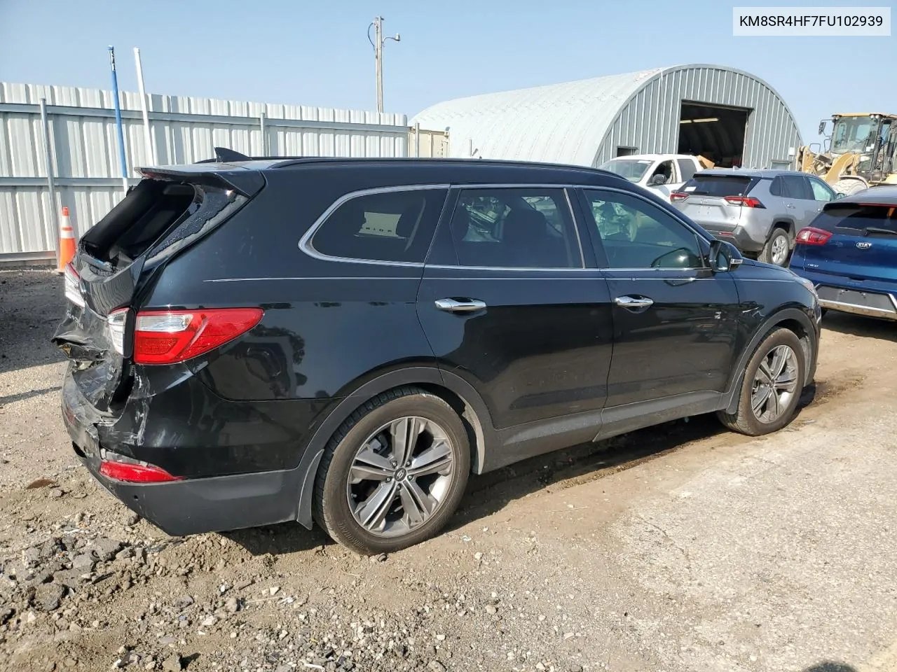 KM8SR4HF7FU102939 2015 Hyundai Santa Fe Gls