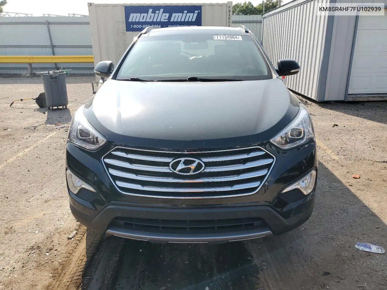 2015 Hyundai Santa Fe Gls VIN: KM8SR4HF7FU102939 Lot: 71134964