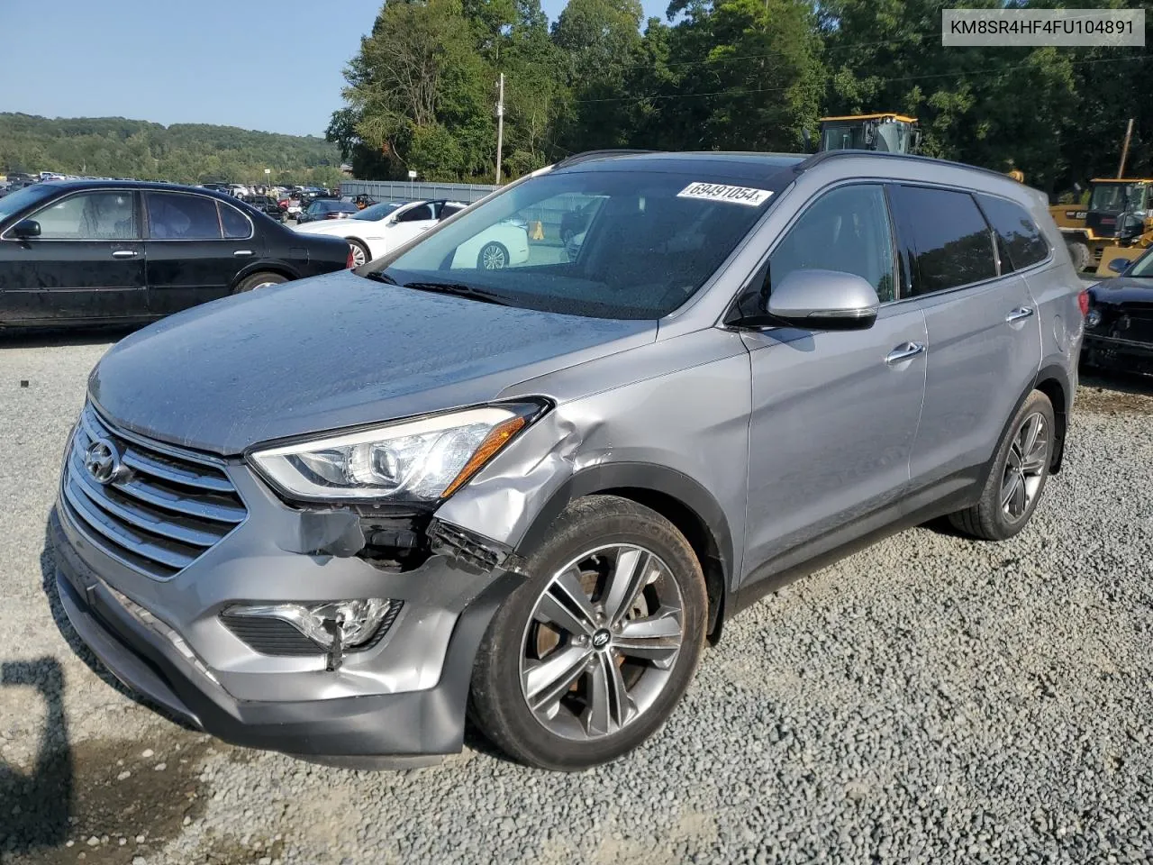 2015 Hyundai Santa Fe Gls VIN: KM8SR4HF4FU104891 Lot: 71176884