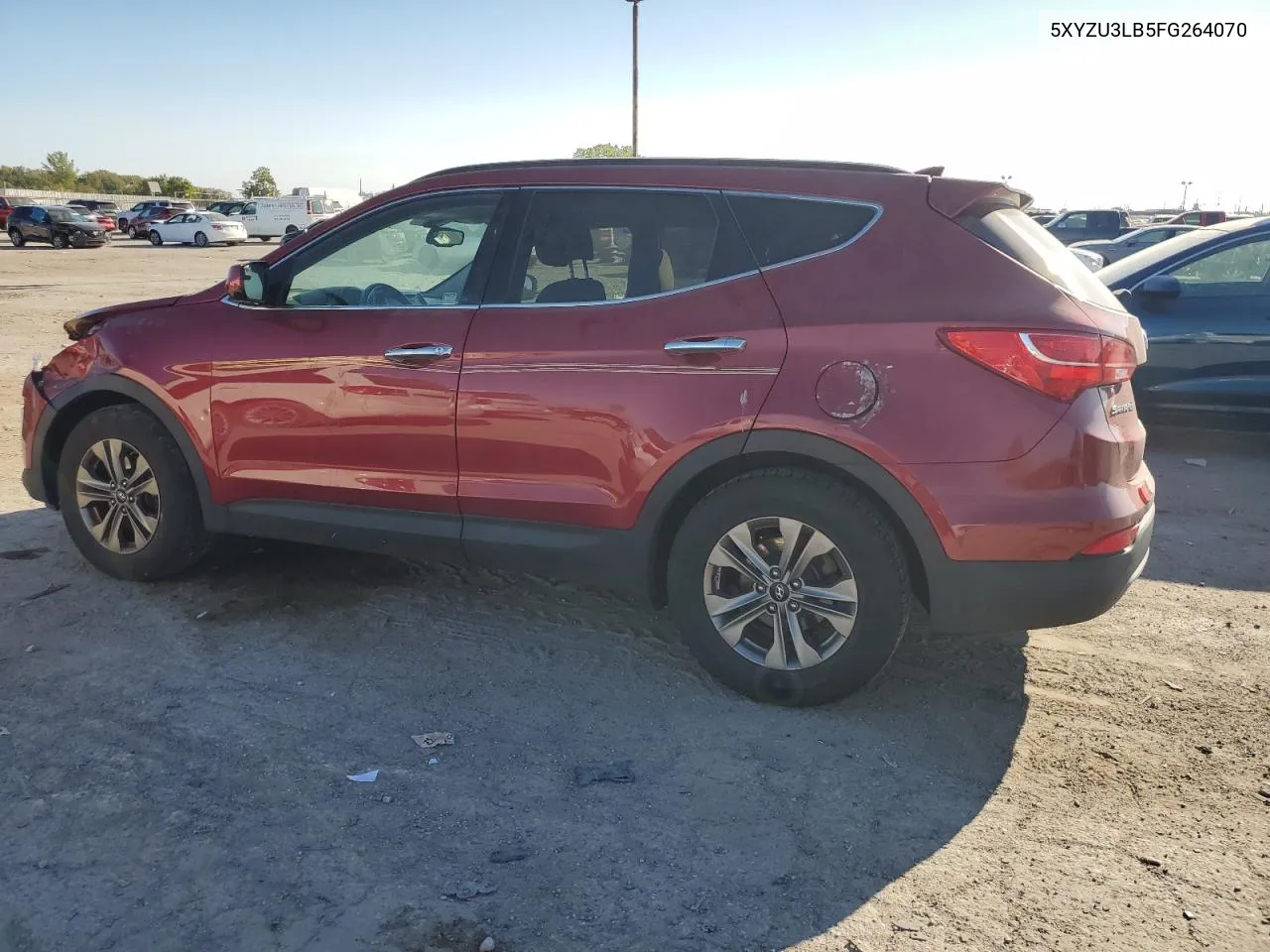 2015 Hyundai Santa Fe Sport VIN: 5XYZU3LB5FG264070 Lot: 71203064