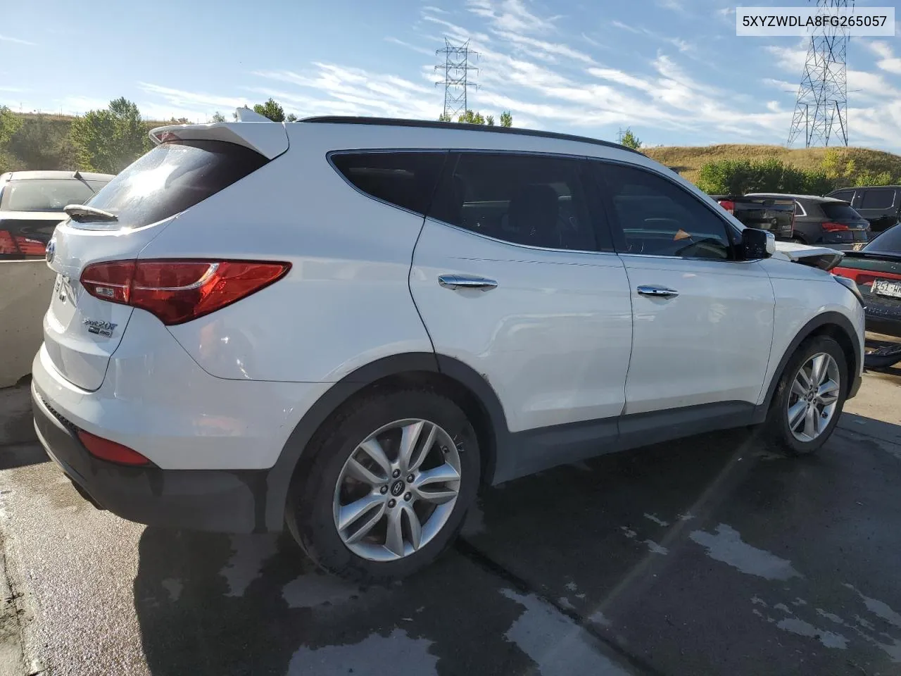 5XYZWDLA8FG265057 2015 Hyundai Santa Fe Sport