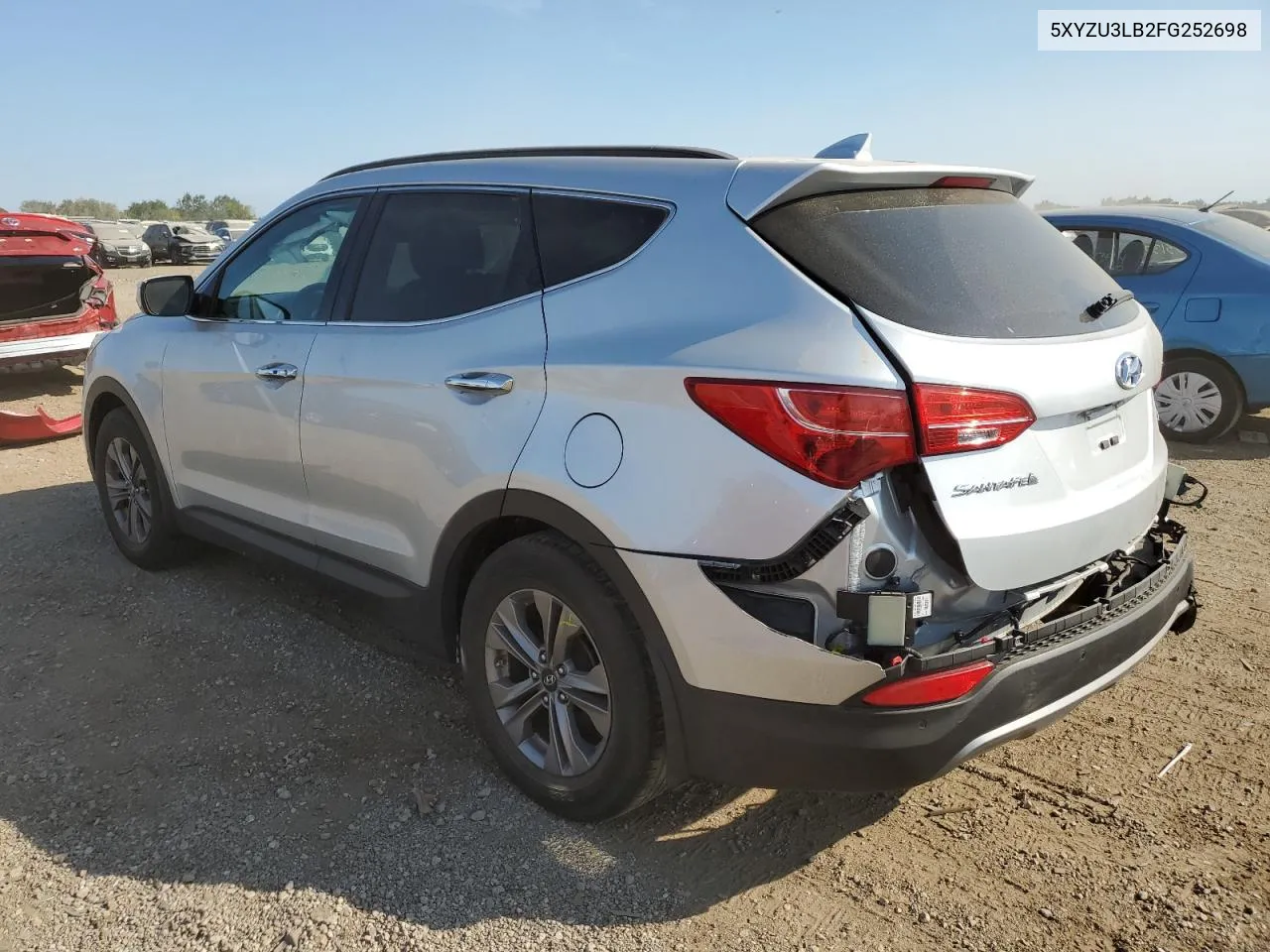 2015 Hyundai Santa Fe Sport VIN: 5XYZU3LB2FG252698 Lot: 71389734