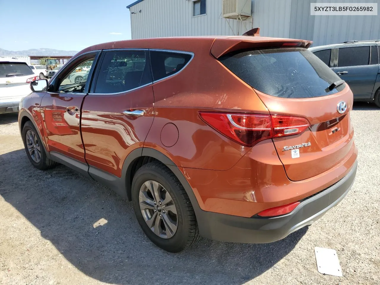 2015 Hyundai Santa Fe Sport VIN: 5XYZT3LB5FG265982 Lot: 71429024