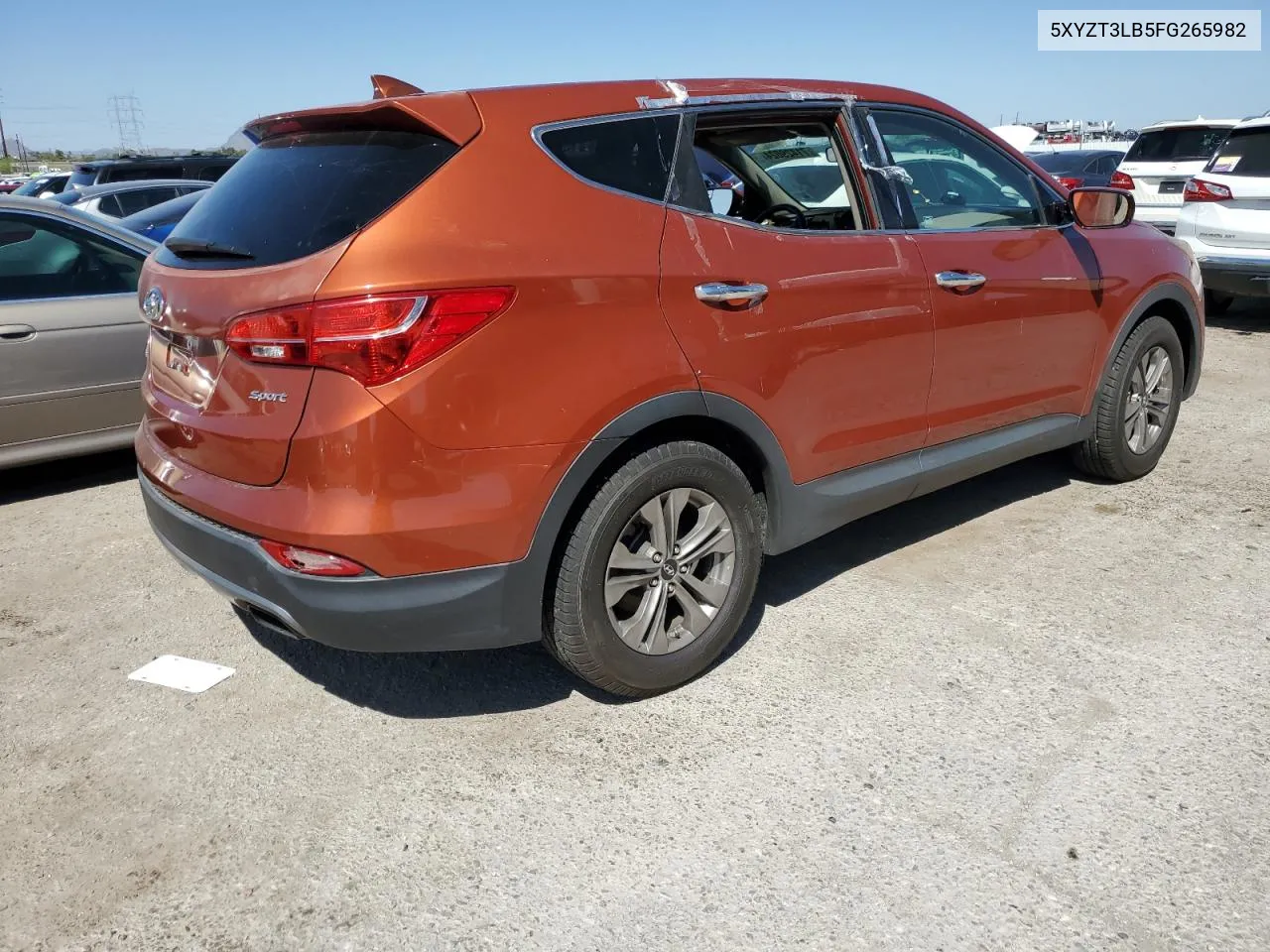 2015 Hyundai Santa Fe Sport VIN: 5XYZT3LB5FG265982 Lot: 71429024