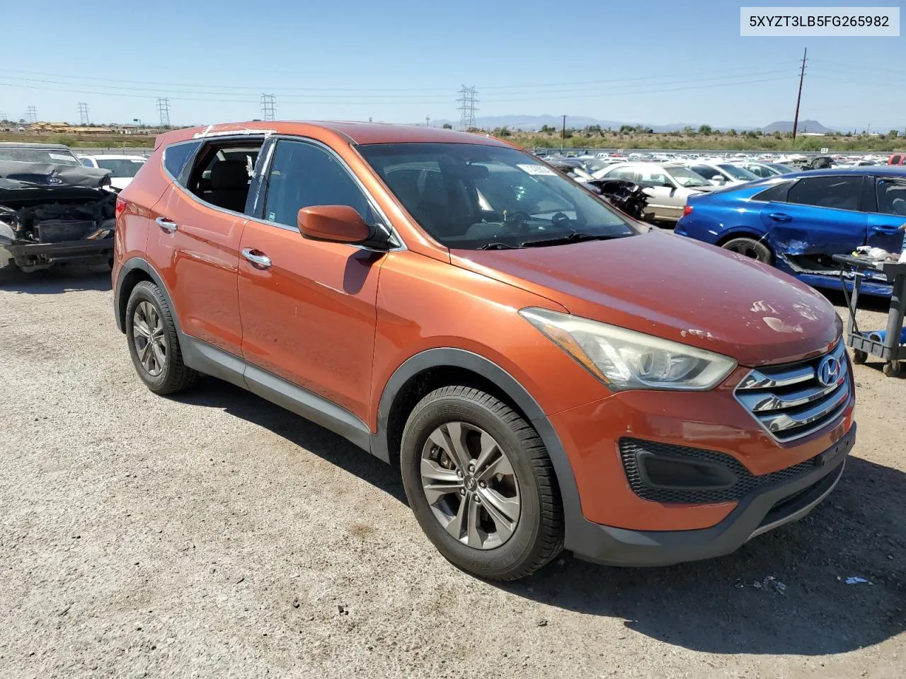 2015 Hyundai Santa Fe Sport VIN: 5XYZT3LB5FG265982 Lot: 71429024