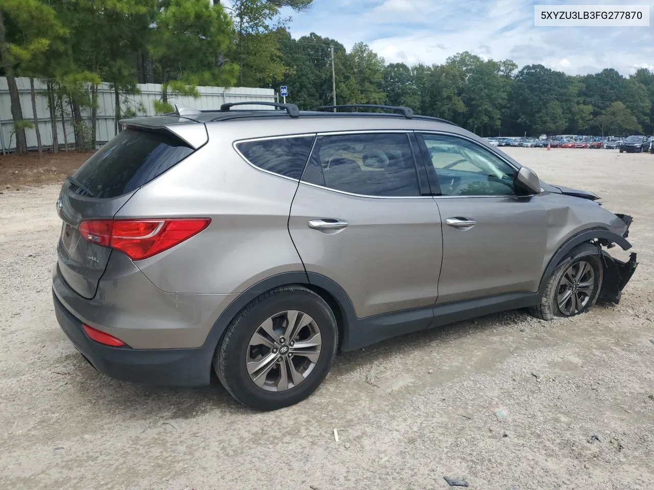 2015 Hyundai Santa Fe Sport VIN: 5XYZU3LB3FG277870 Lot: 71538384