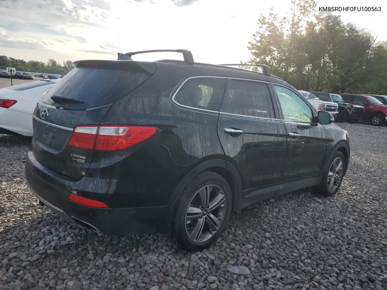 KM8SRDHF0FU100563 2015 Hyundai Santa Fe Gls