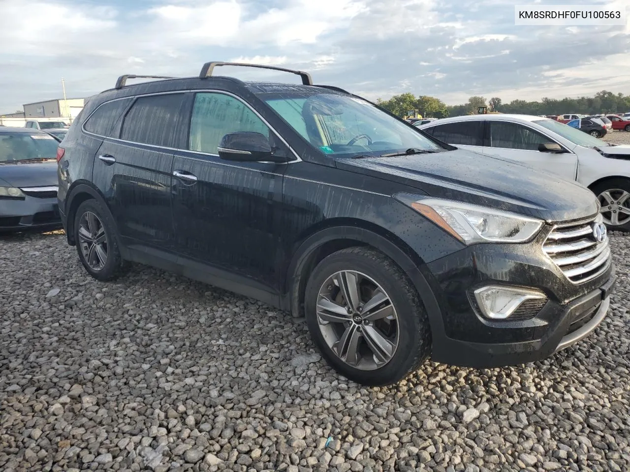 KM8SRDHF0FU100563 2015 Hyundai Santa Fe Gls