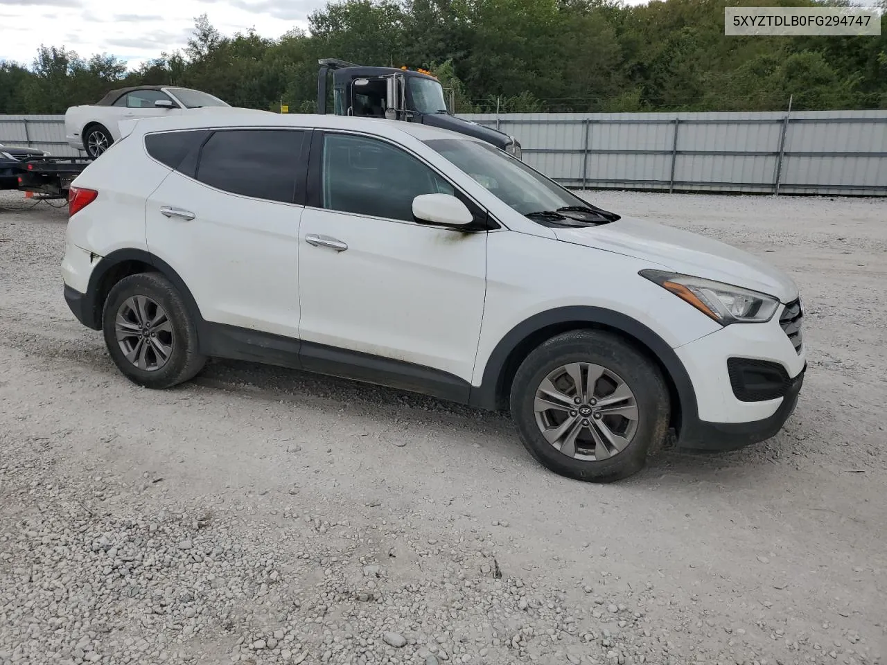 2015 Hyundai Santa Fe Sport VIN: 5XYZTDLB0FG294747 Lot: 71665294