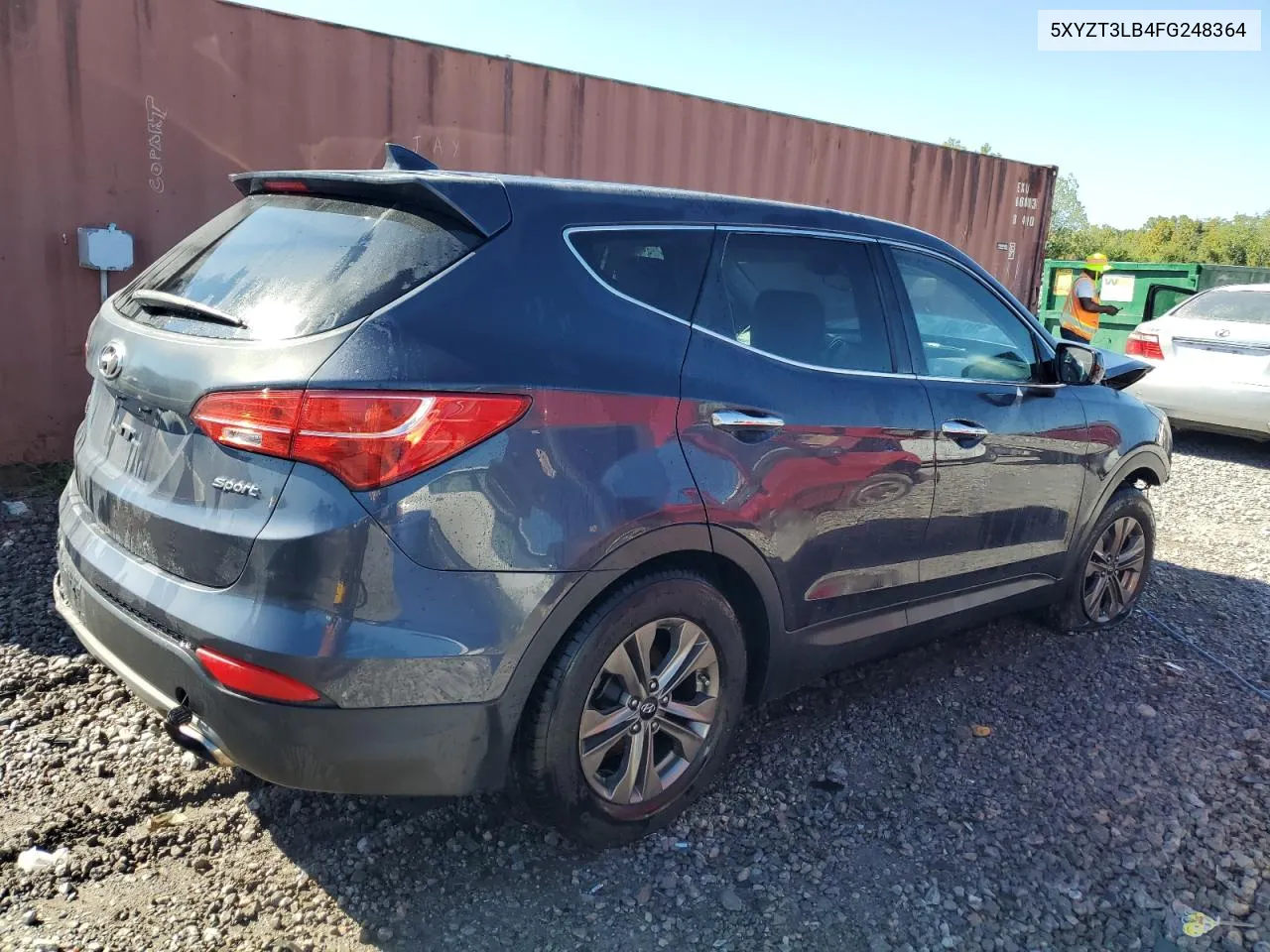 5XYZT3LB4FG248364 2015 Hyundai Santa Fe Sport