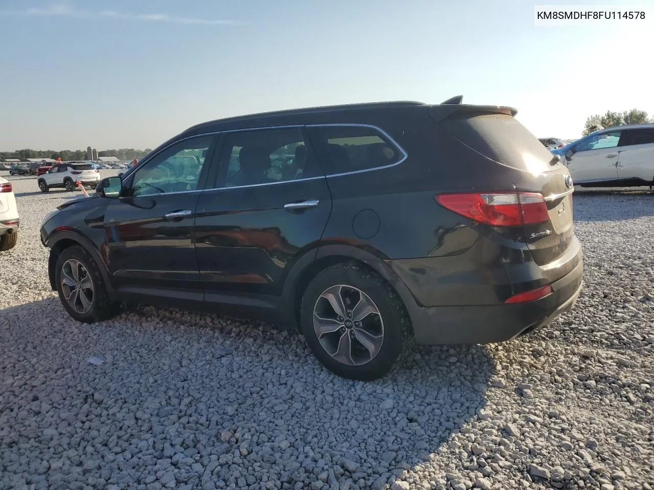 KM8SMDHF8FU114578 2015 Hyundai Santa Fe Gls