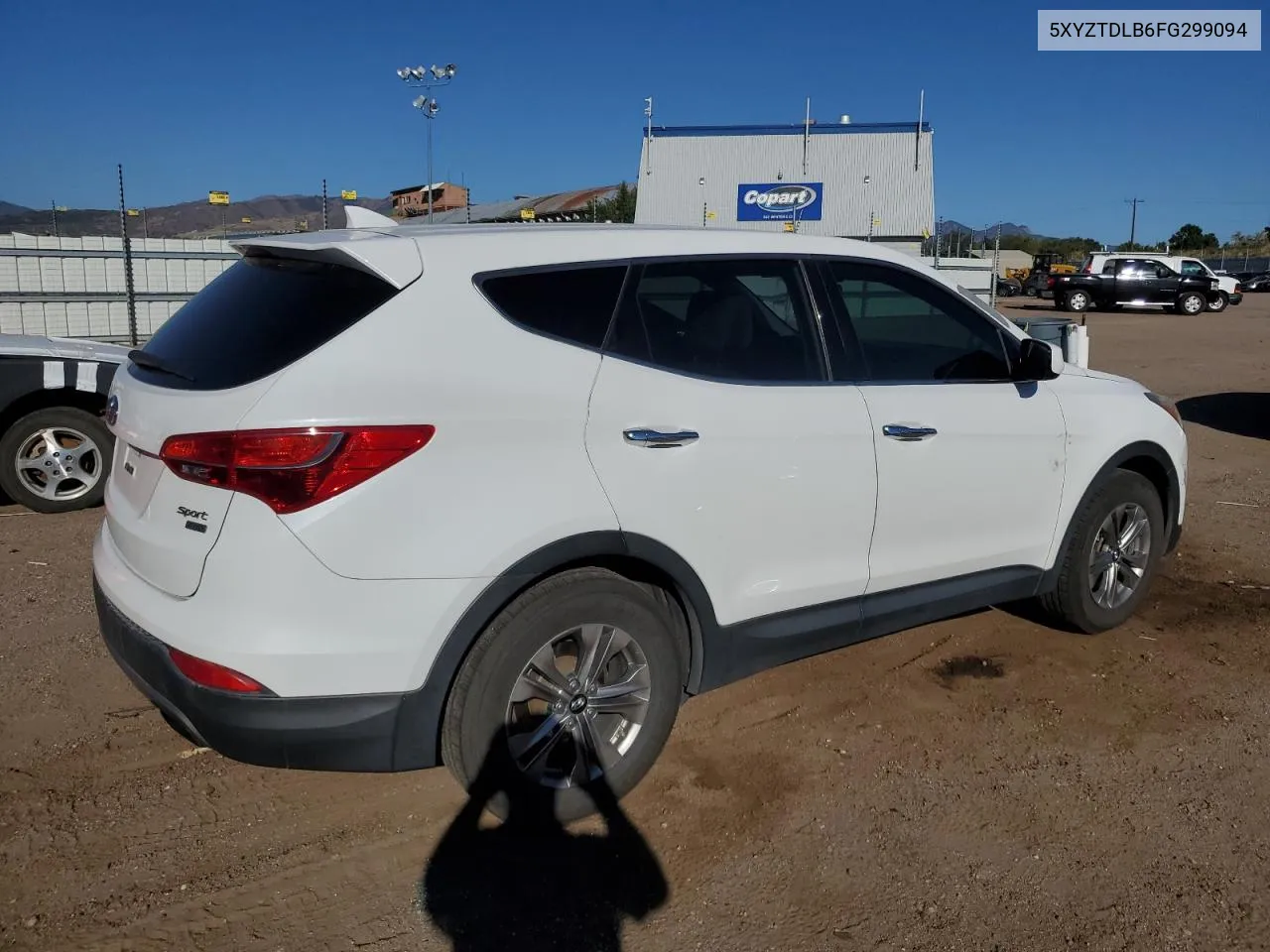 2015 Hyundai Santa Fe Sport VIN: 5XYZTDLB6FG299094 Lot: 71892184