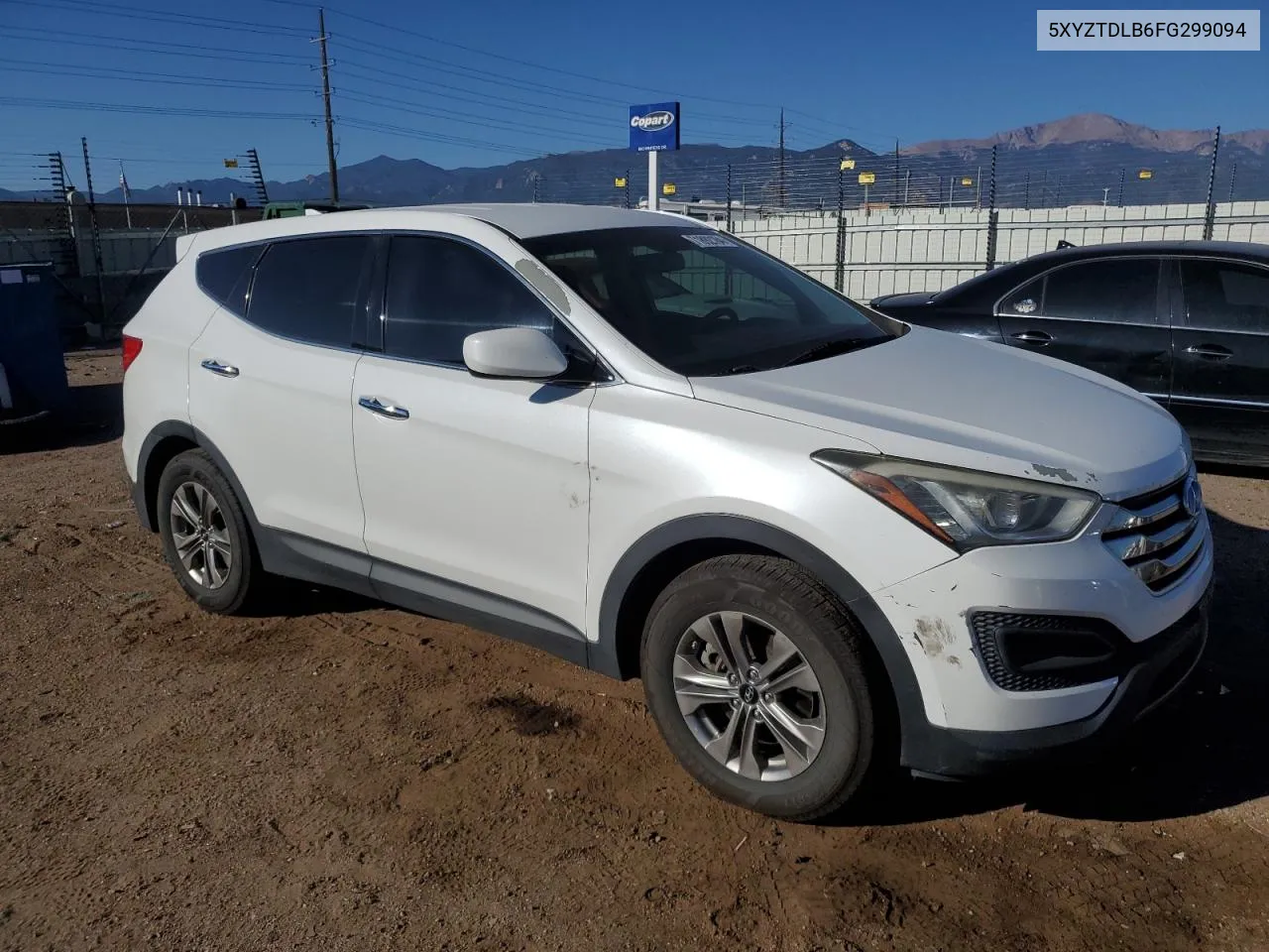 2015 Hyundai Santa Fe Sport VIN: 5XYZTDLB6FG299094 Lot: 71892184