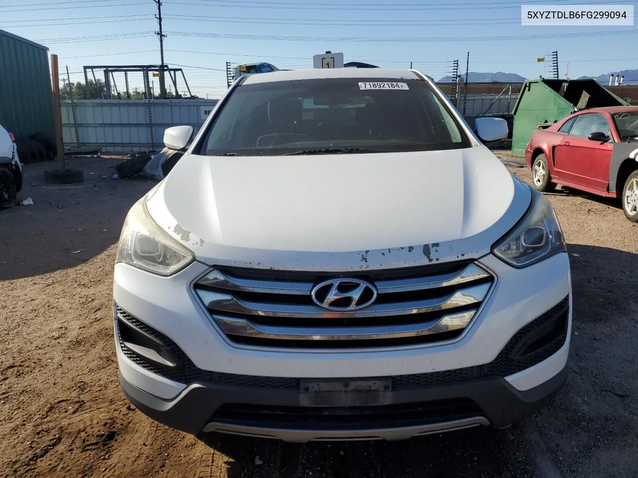 5XYZTDLB6FG299094 2015 Hyundai Santa Fe Sport