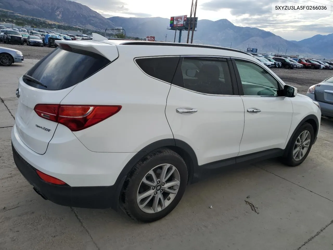 2015 Hyundai Santa Fe Sport VIN: 5XYZU3LA5FG266036 Lot: 71959494