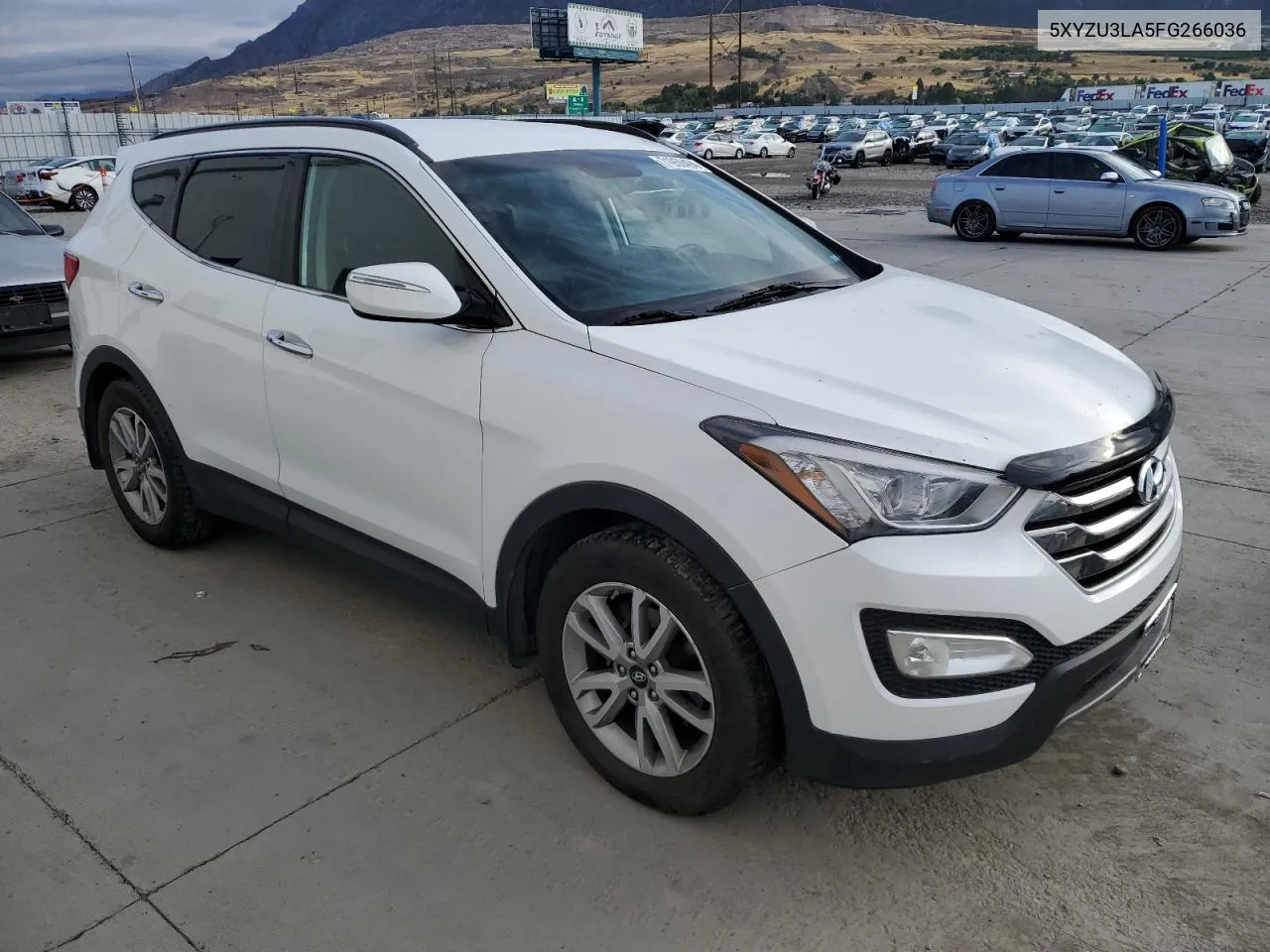 2015 Hyundai Santa Fe Sport VIN: 5XYZU3LA5FG266036 Lot: 71959494