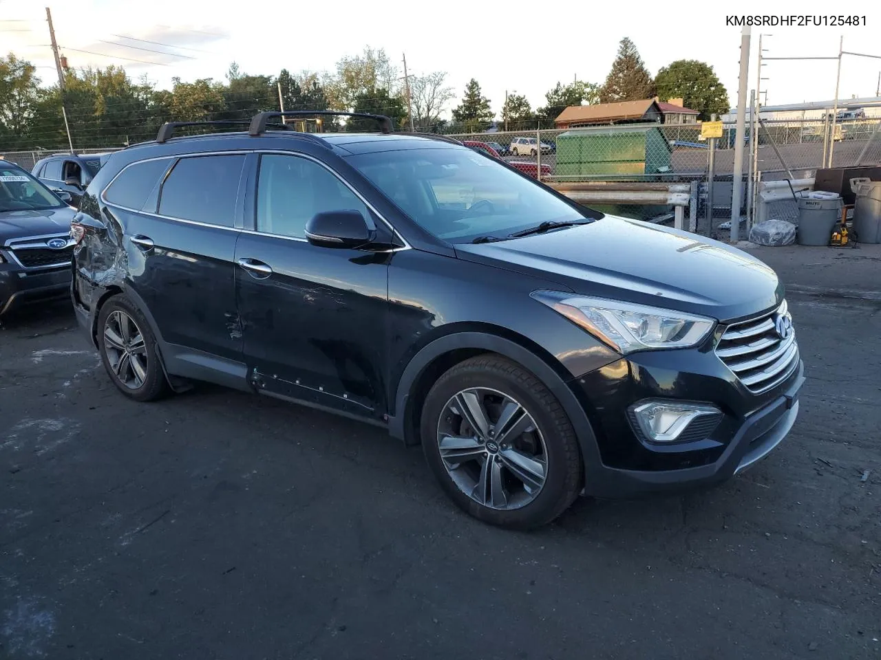 KM8SRDHF2FU125481 2015 Hyundai Santa Fe Gls