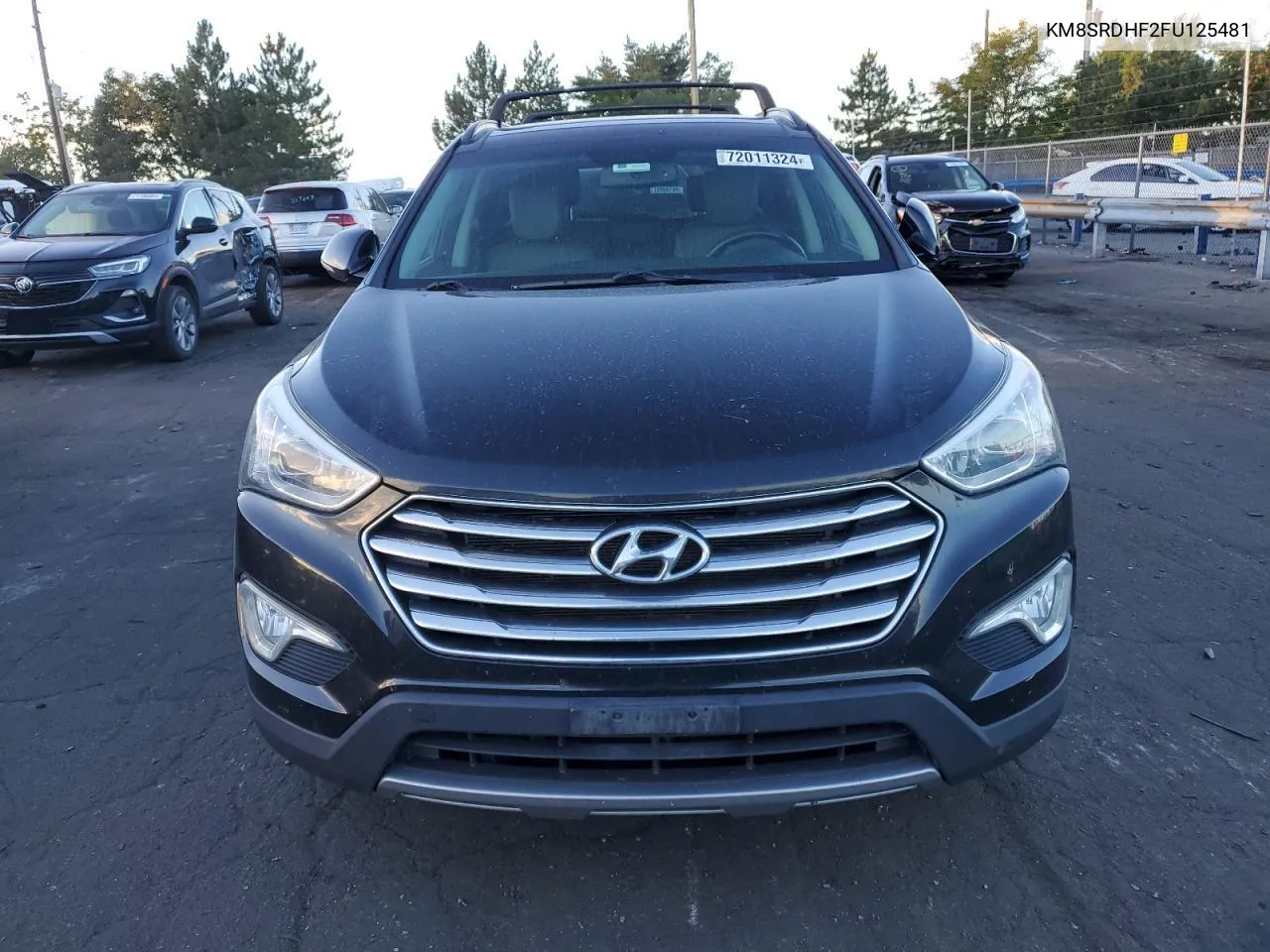 2015 Hyundai Santa Fe Gls VIN: KM8SRDHF2FU125481 Lot: 72011324