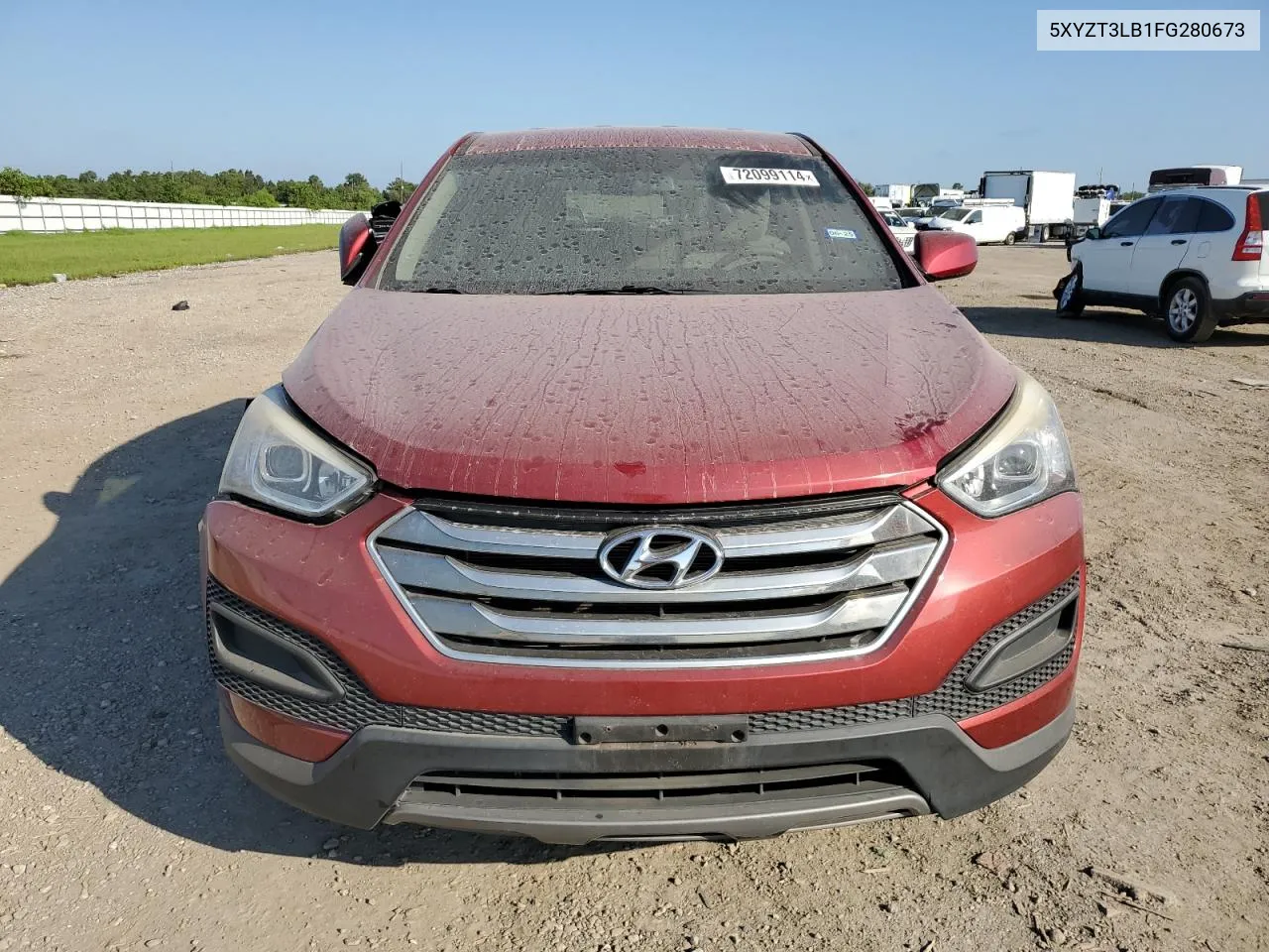 5XYZT3LB1FG280673 2015 Hyundai Santa Fe Sport