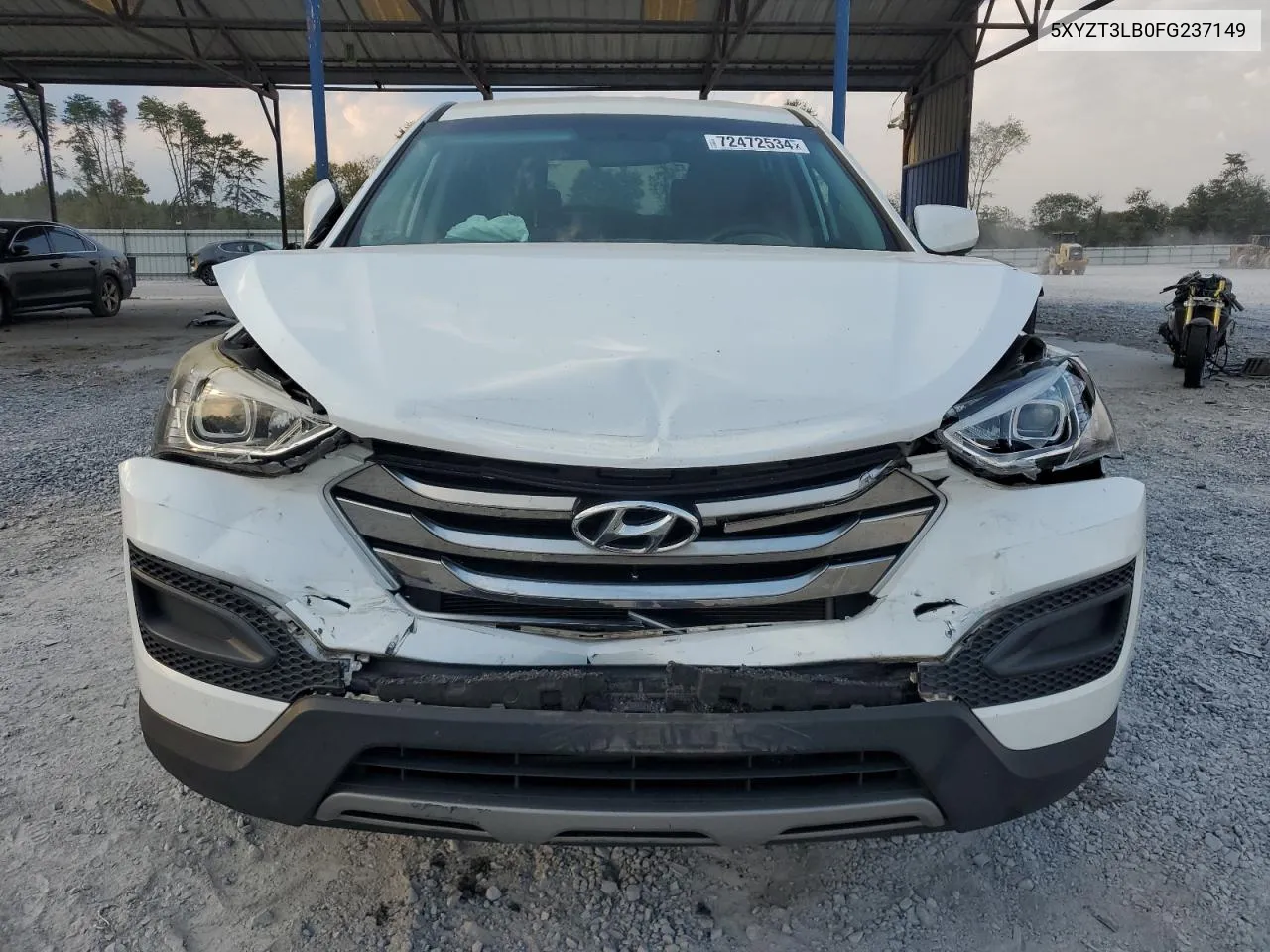 2015 Hyundai Santa Fe Sport VIN: 5XYZT3LB0FG237149 Lot: 72472534