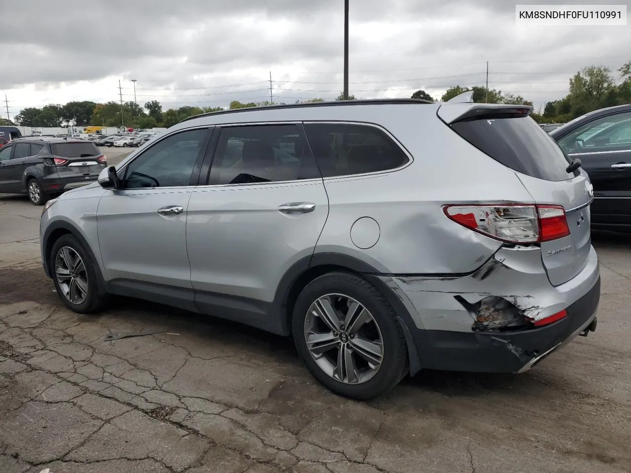 2015 Hyundai Santa Fe Gls VIN: KM8SNDHF0FU110991 Lot: 72709124