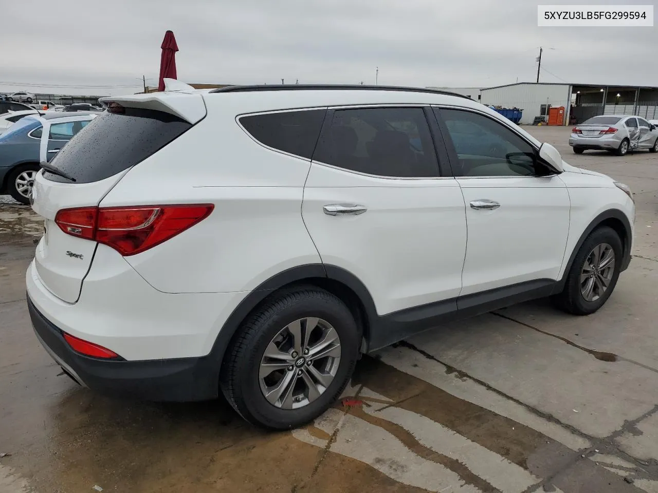 2015 Hyundai Santa Fe Sport VIN: 5XYZU3LB5FG299594 Lot: 72930164