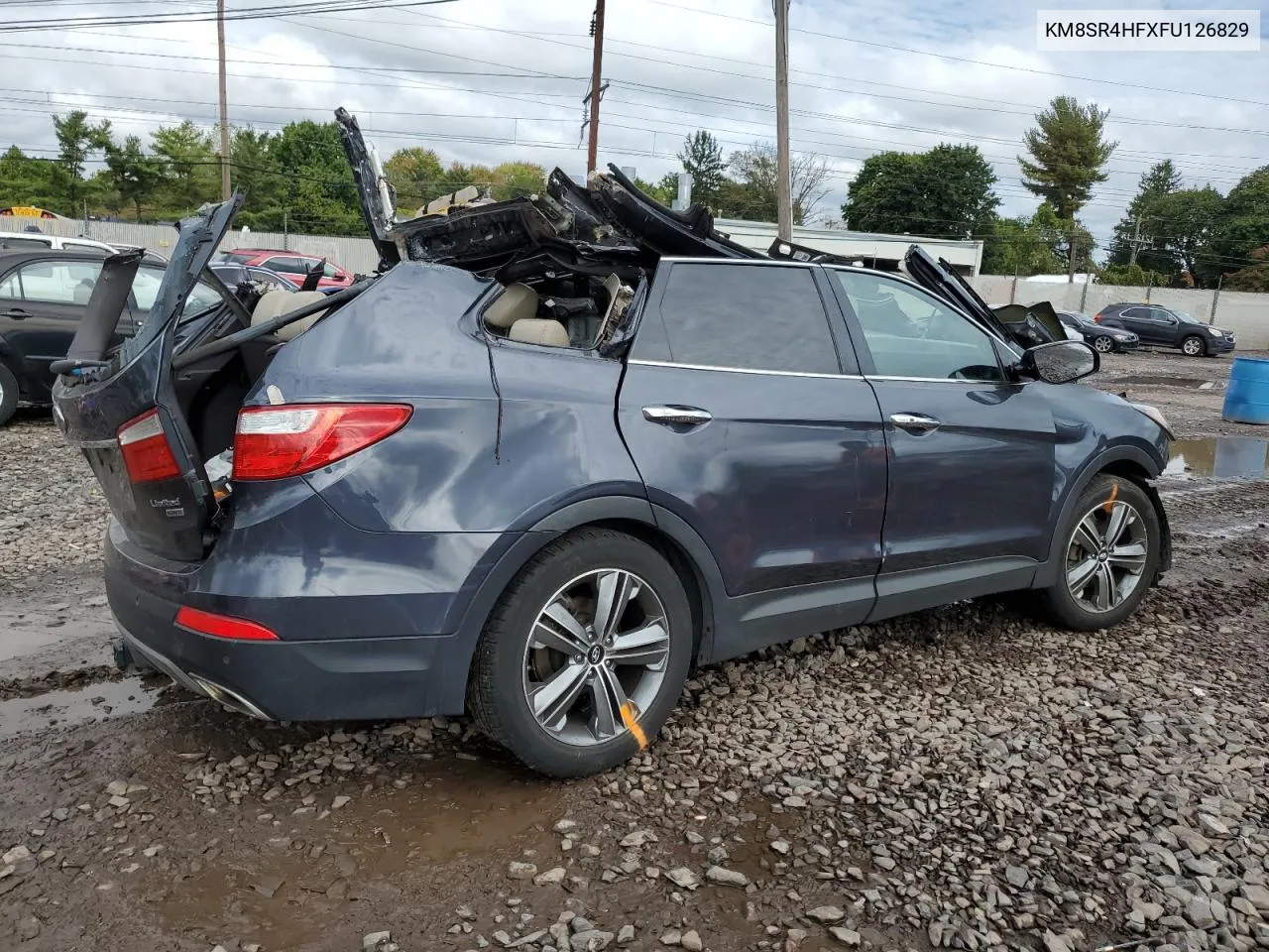 2015 Hyundai Santa Fe Gls VIN: KM8SR4HFXFU126829 Lot: 73010514