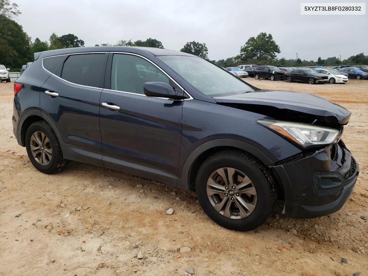 5XYZT3LB8FG280332 2015 Hyundai Santa Fe Sport