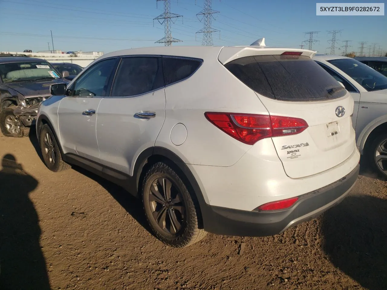 2015 Hyundai Santa Fe Sport VIN: 5XYZT3LB9FG282672 Lot: 73097204