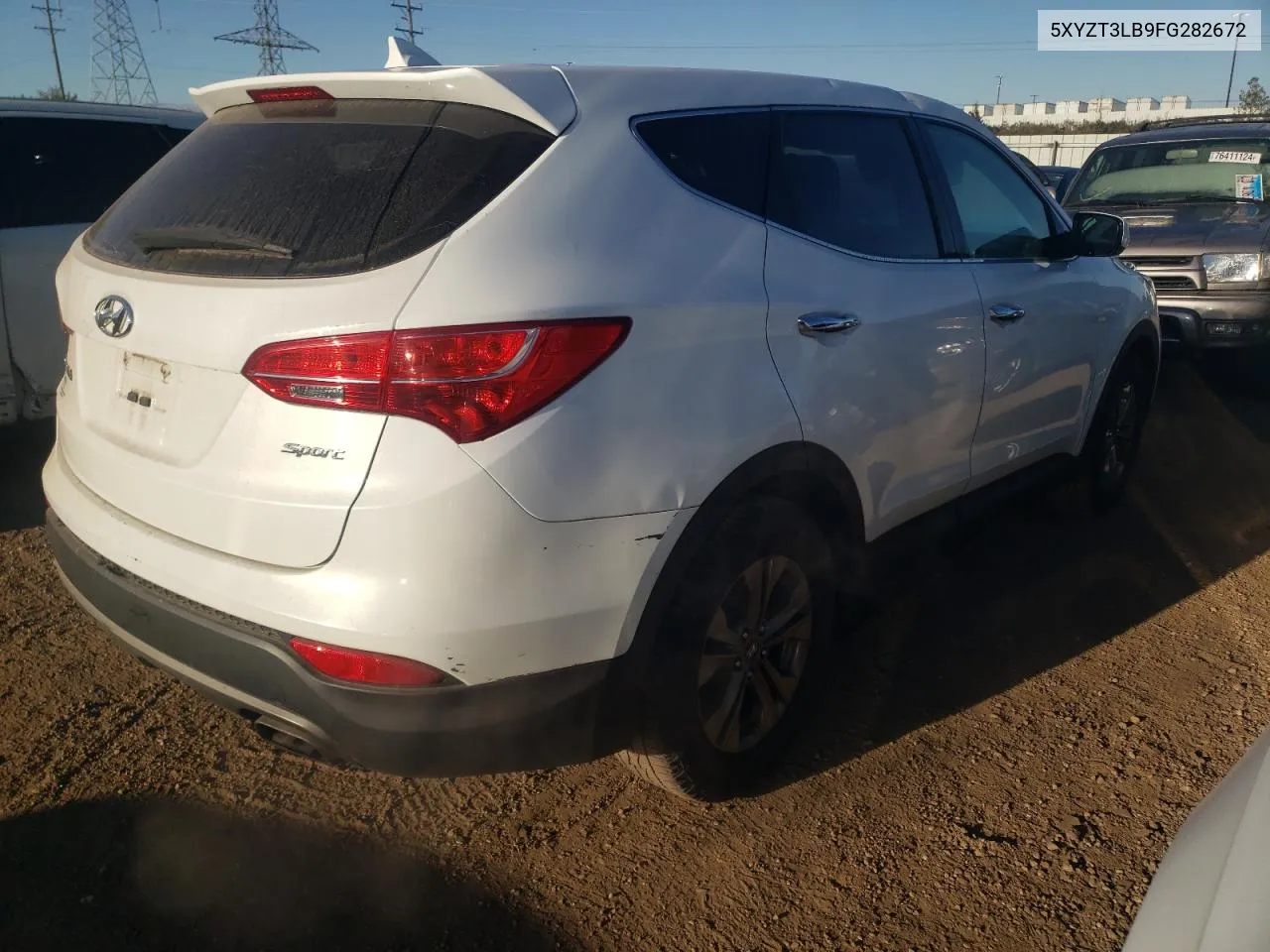 2015 Hyundai Santa Fe Sport VIN: 5XYZT3LB9FG282672 Lot: 73097204