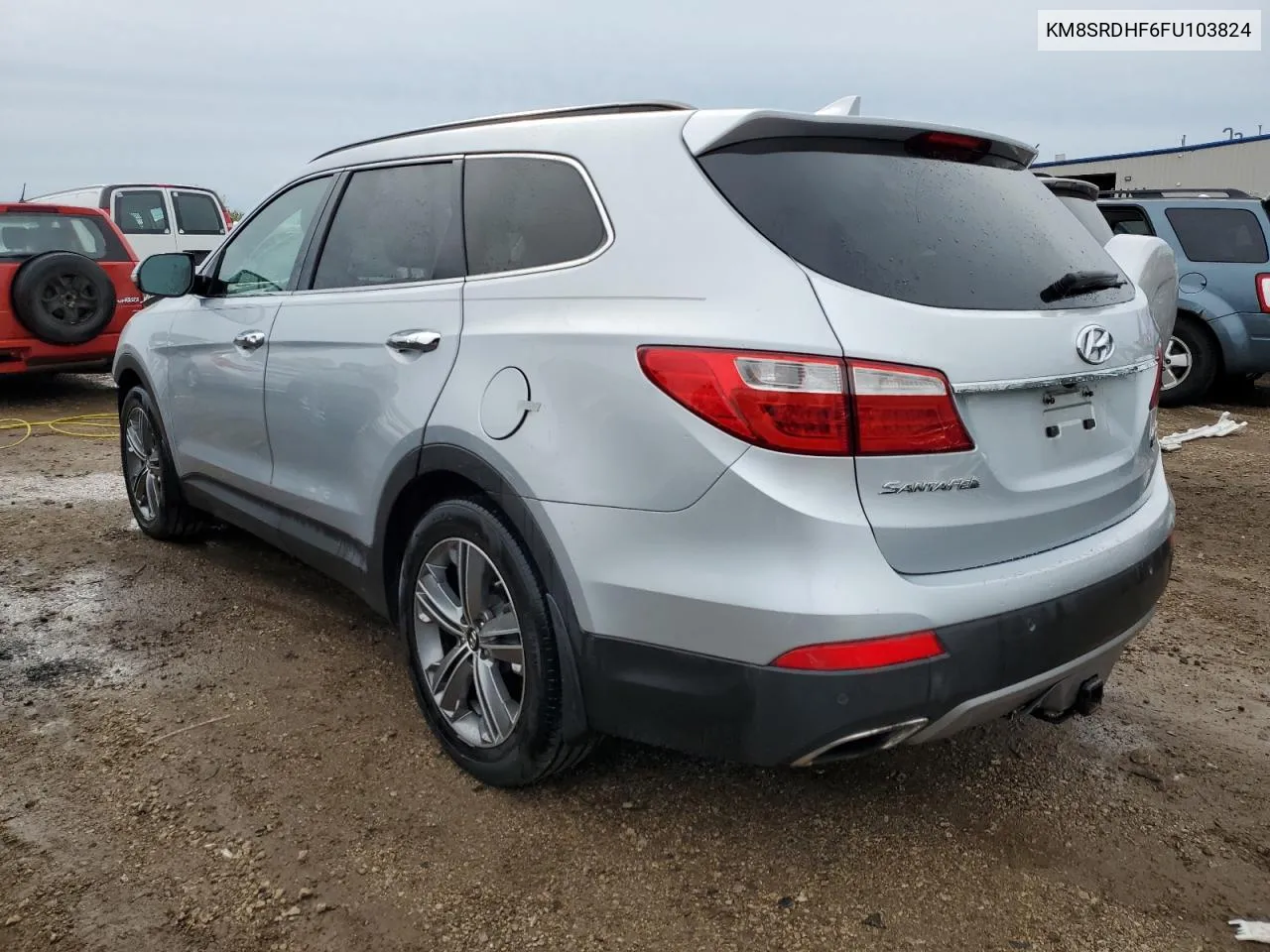 KM8SRDHF6FU103824 2015 Hyundai Santa Fe Gls