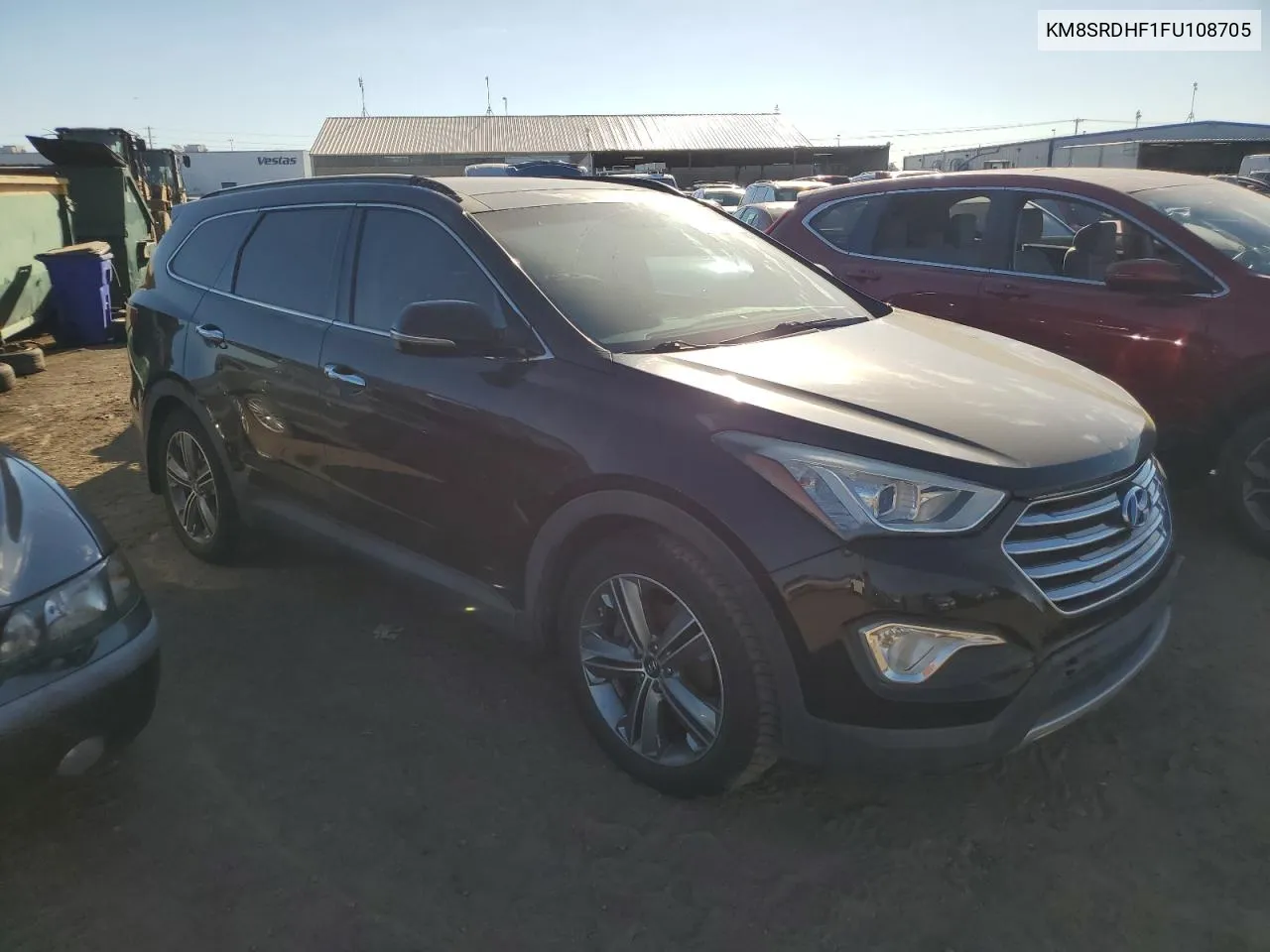 2015 Hyundai Santa Fe Gls VIN: KM8SRDHF1FU108705 Lot: 73205344