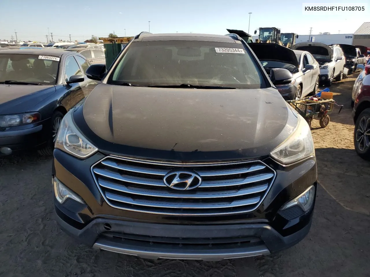 2015 Hyundai Santa Fe Gls VIN: KM8SRDHF1FU108705 Lot: 73205344