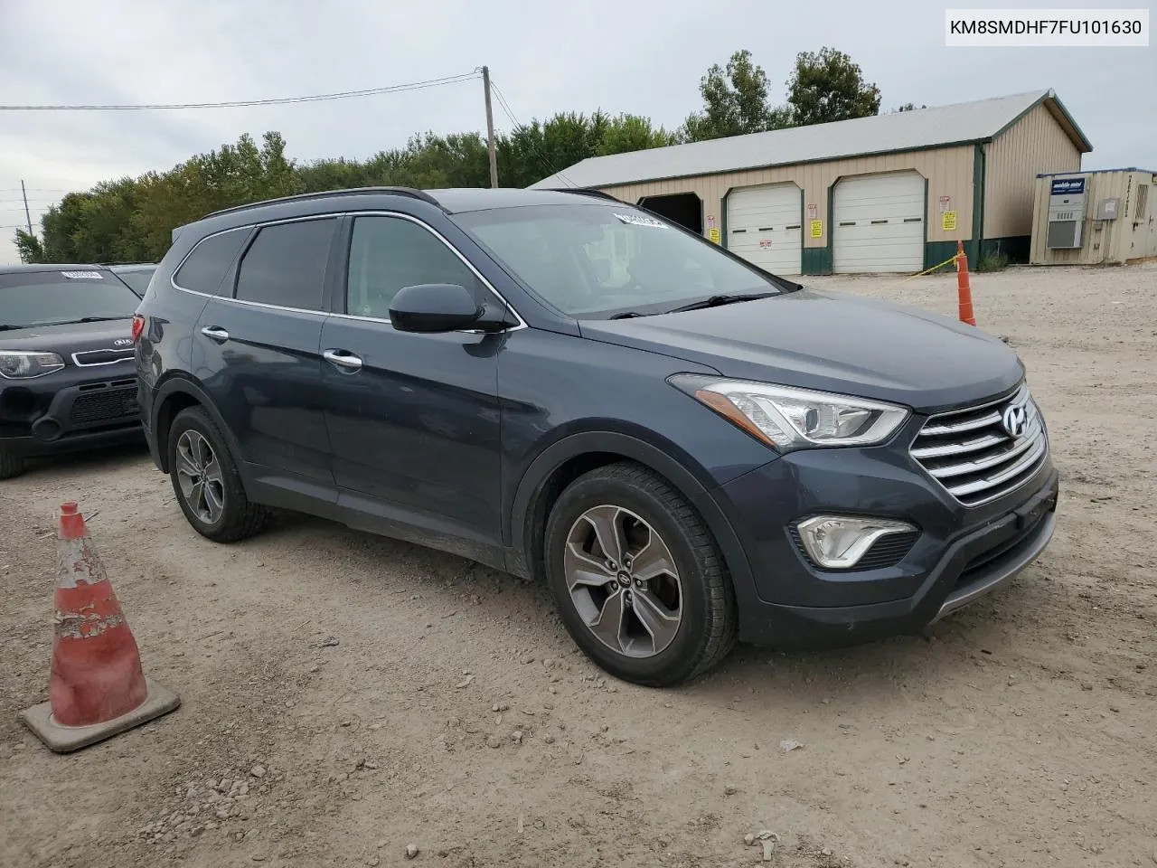 2015 Hyundai Santa Fe Gls VIN: KM8SMDHF7FU101630 Lot: 73489254