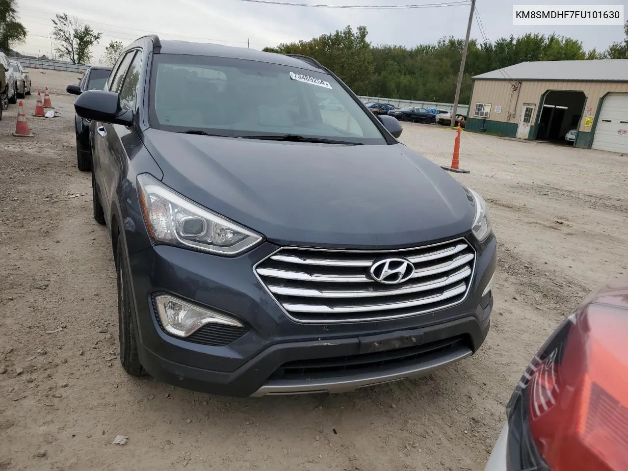 2015 Hyundai Santa Fe Gls VIN: KM8SMDHF7FU101630 Lot: 73489254