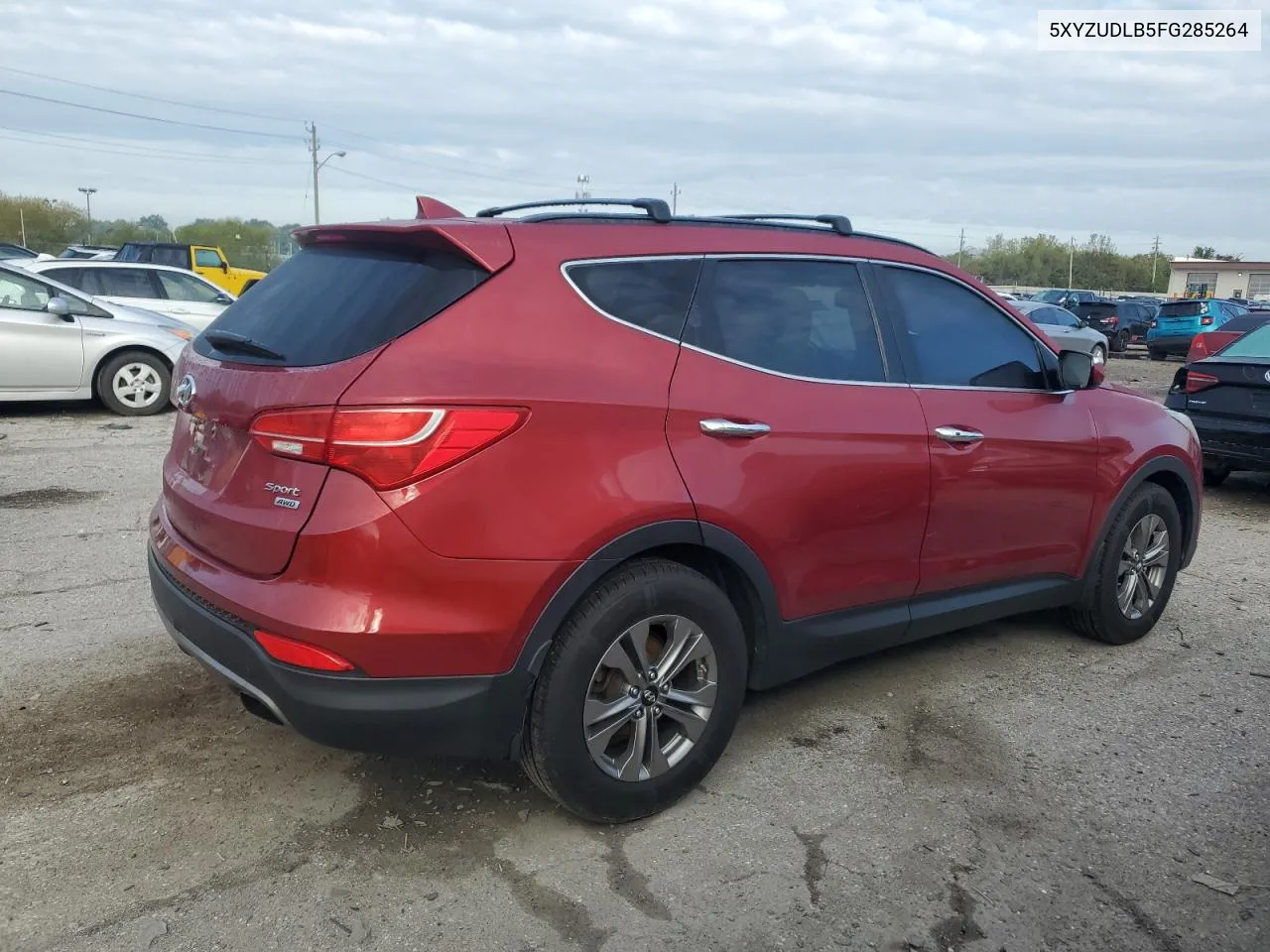 2015 Hyundai Santa Fe Sport VIN: 5XYZUDLB5FG285264 Lot: 73518404