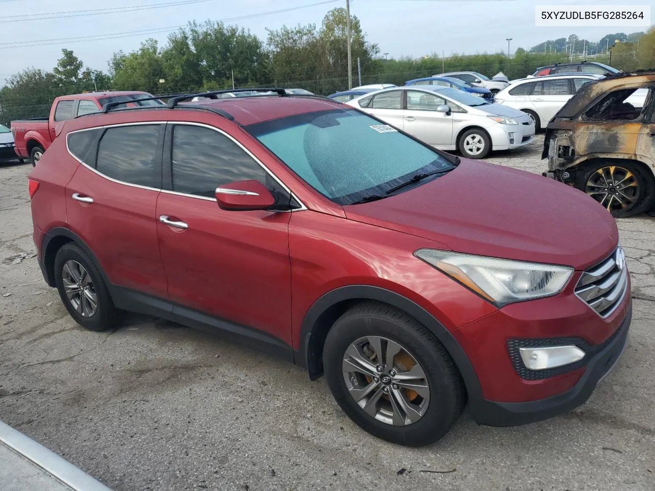 2015 Hyundai Santa Fe Sport VIN: 5XYZUDLB5FG285264 Lot: 73518404