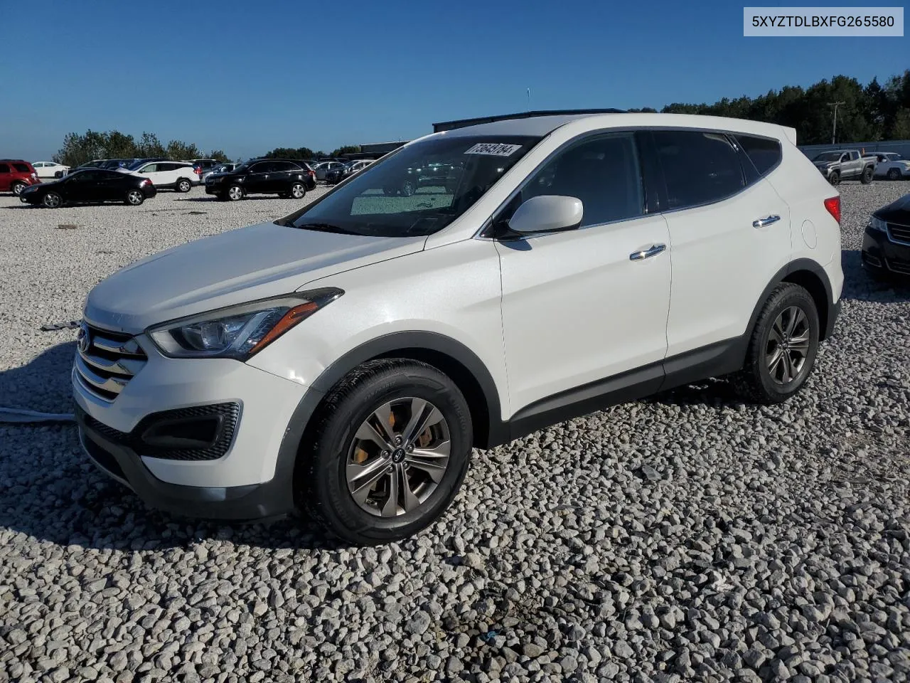 2015 Hyundai Santa Fe Sport VIN: 5XYZTDLBXFG265580 Lot: 73645784