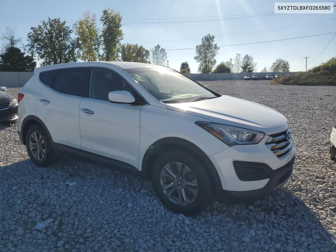 2015 Hyundai Santa Fe Sport VIN: 5XYZTDLBXFG265580 Lot: 73645784