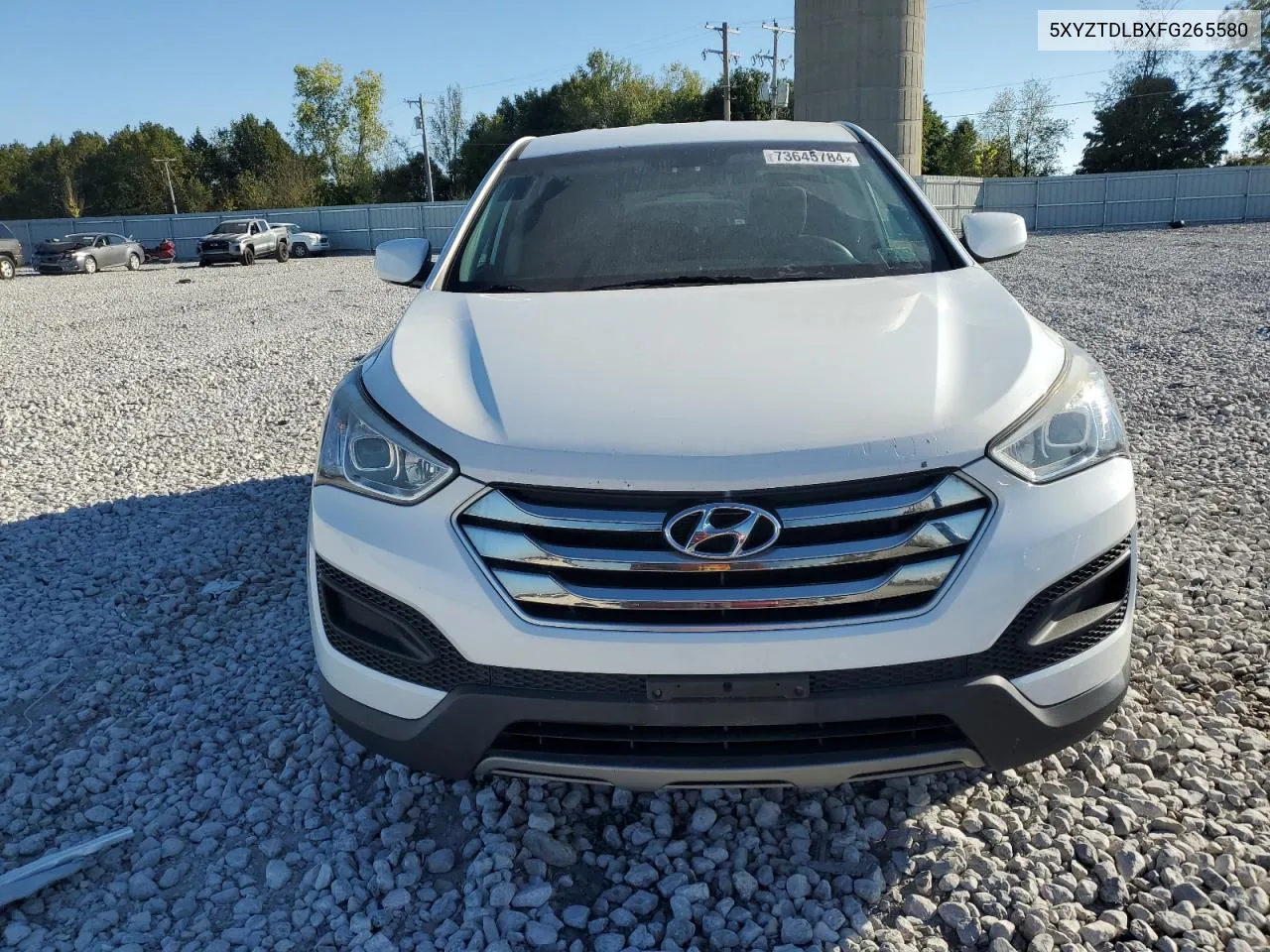 2015 Hyundai Santa Fe Sport VIN: 5XYZTDLBXFG265580 Lot: 73645784