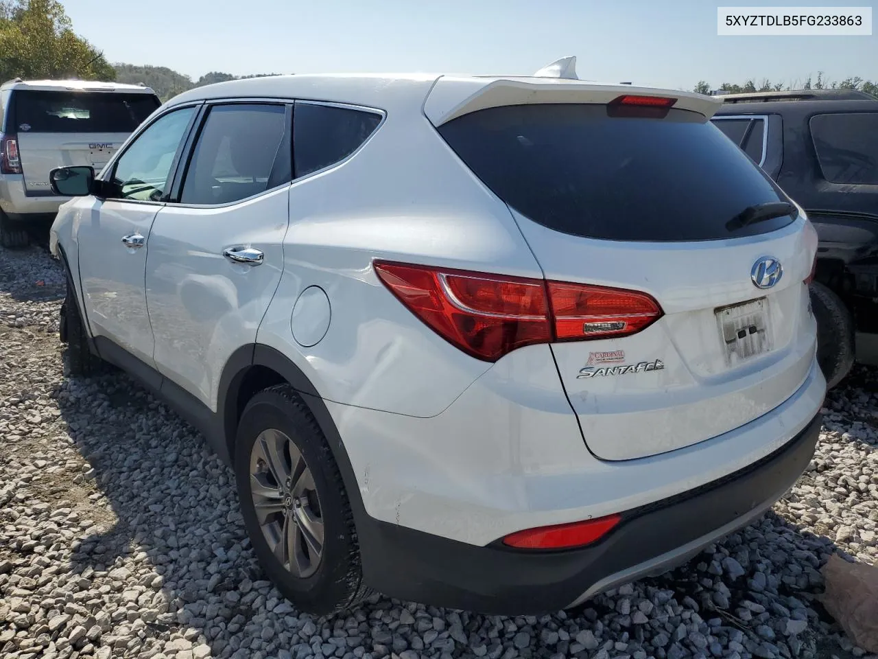 2015 Hyundai Santa Fe Sport VIN: 5XYZTDLB5FG233863 Lot: 73790824