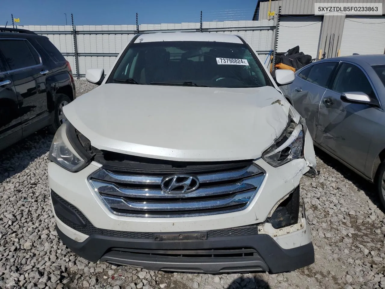 2015 Hyundai Santa Fe Sport VIN: 5XYZTDLB5FG233863 Lot: 73790824