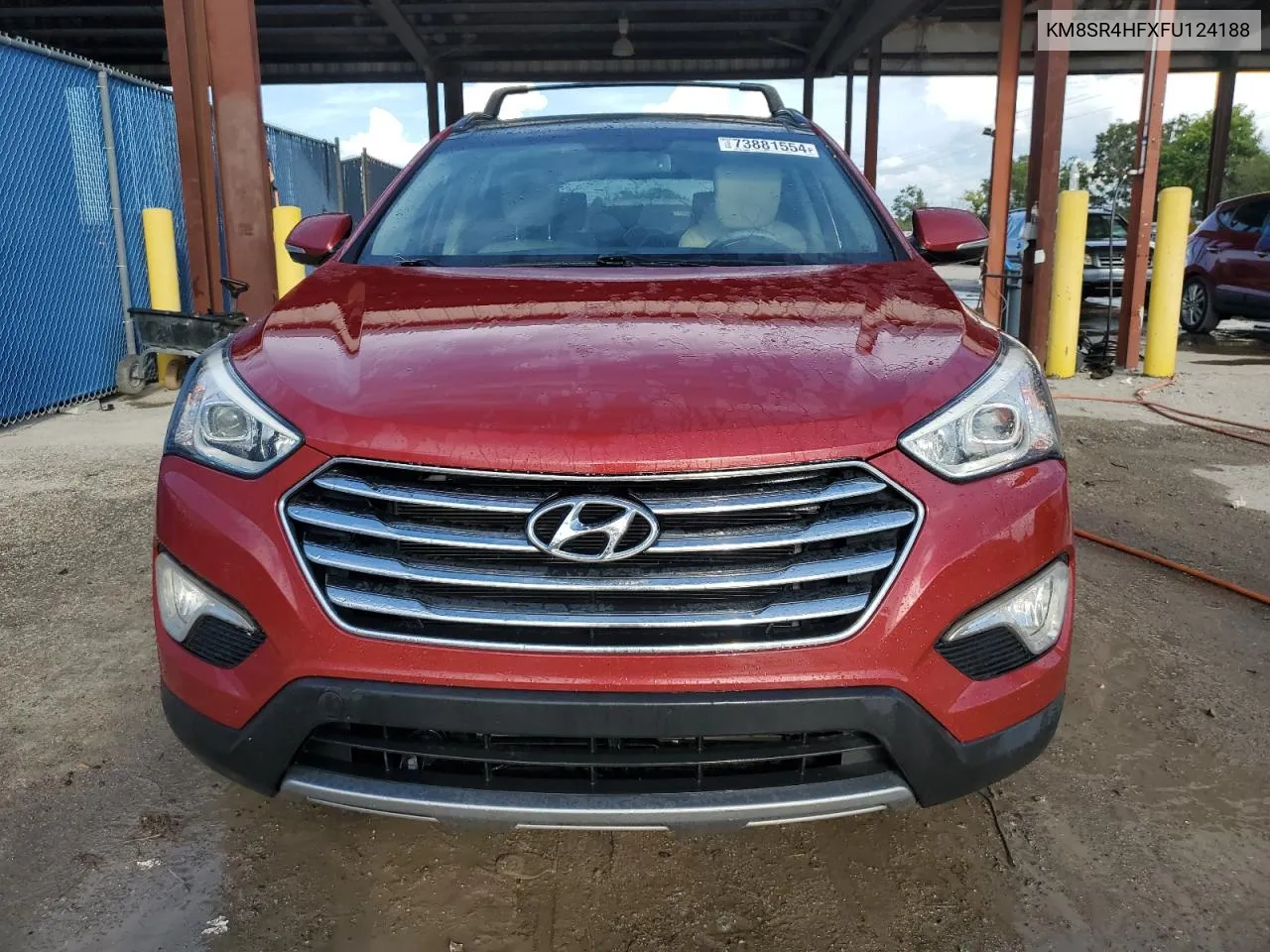 2015 Hyundai Santa Fe Gls VIN: KM8SR4HFXFU124188 Lot: 73881554