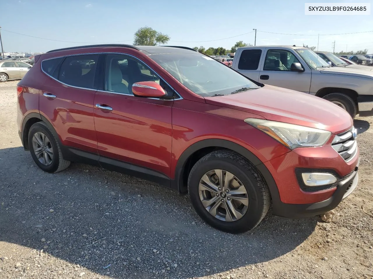 2015 Hyundai Santa Fe Sport VIN: 5XYZU3LB9FG264685 Lot: 73969854