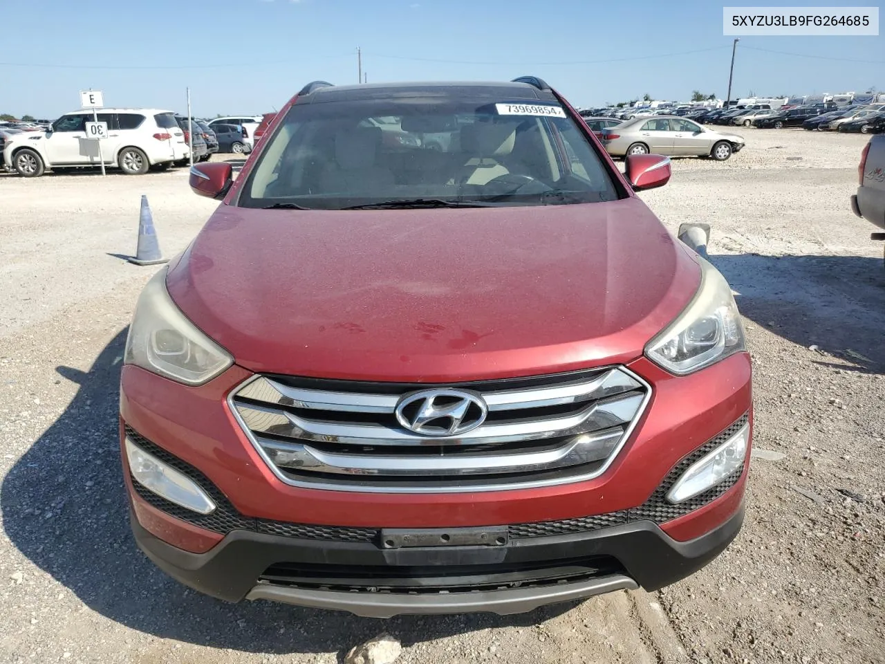 2015 Hyundai Santa Fe Sport VIN: 5XYZU3LB9FG264685 Lot: 73969854