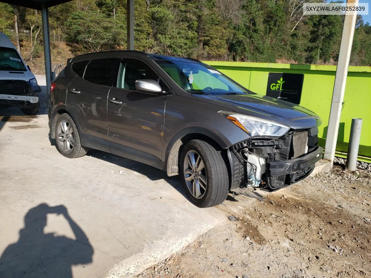 5XYZW4LA6FG252839 2015 Hyundai Santa Fe Sport