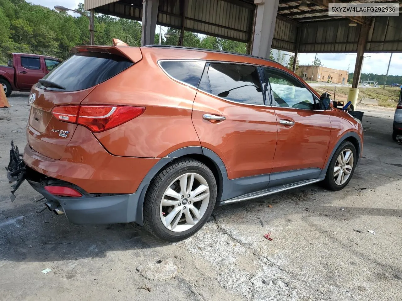 2015 Hyundai Santa Fe Sport VIN: 5XYZW4LA6FG292936 Lot: 74085424