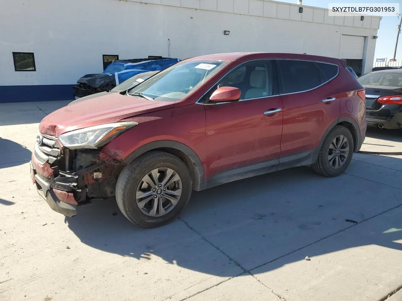 2015 Hyundai Santa Fe Sport VIN: 5XYZTDLB7FG301953 Lot: 74128584