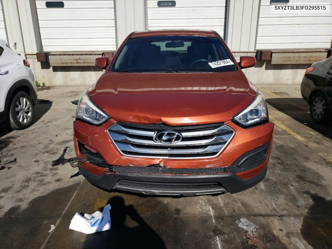 2015 Hyundai Santa Fe Sport VIN: 5XYZT3LB3FG295515 Lot: 74201964