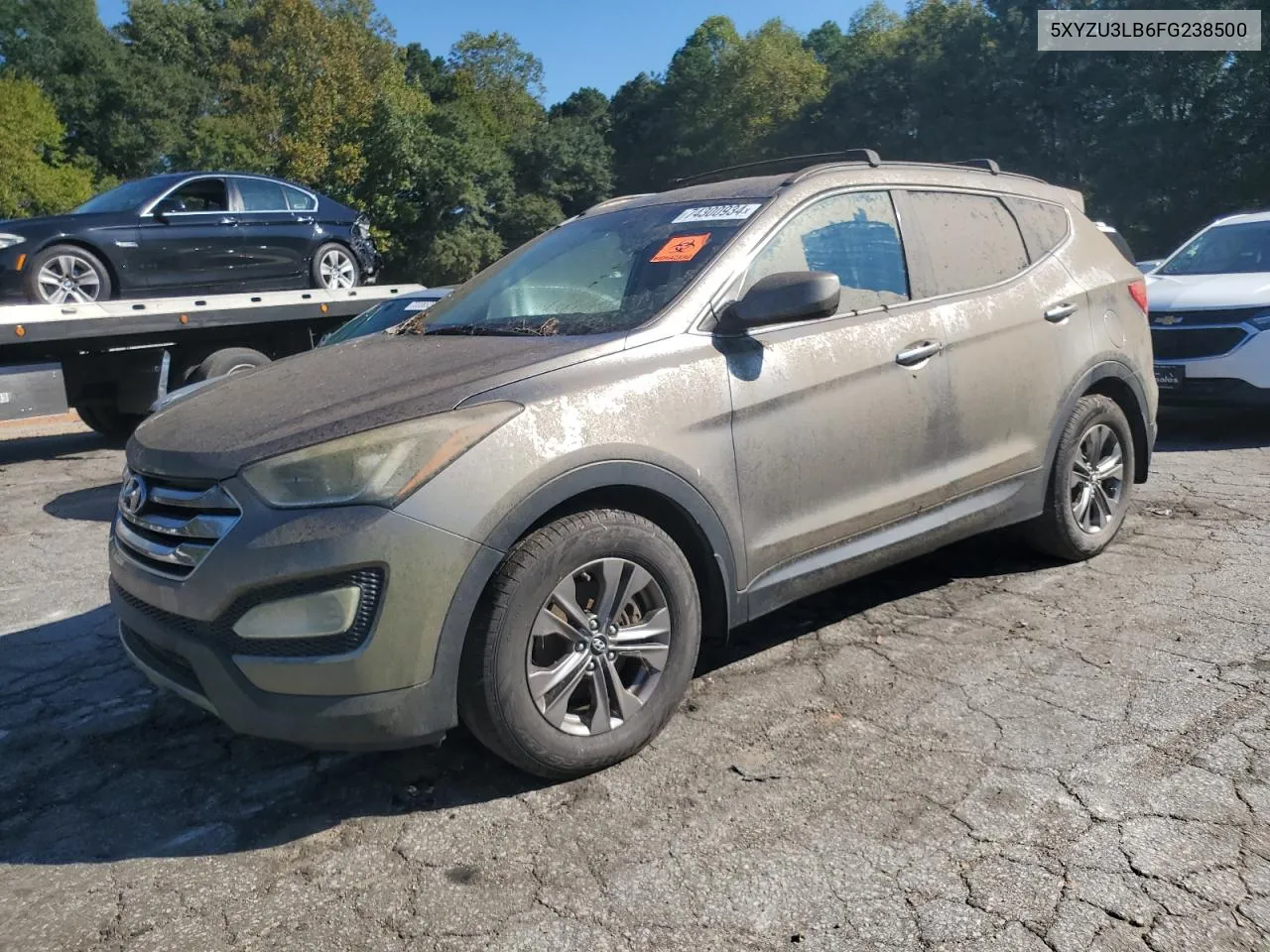 2015 Hyundai Santa Fe Sport VIN: 5XYZU3LB6FG238500 Lot: 74300934